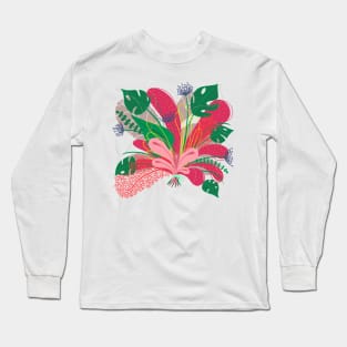 CRAZY LEAVES Long Sleeve T-Shirt